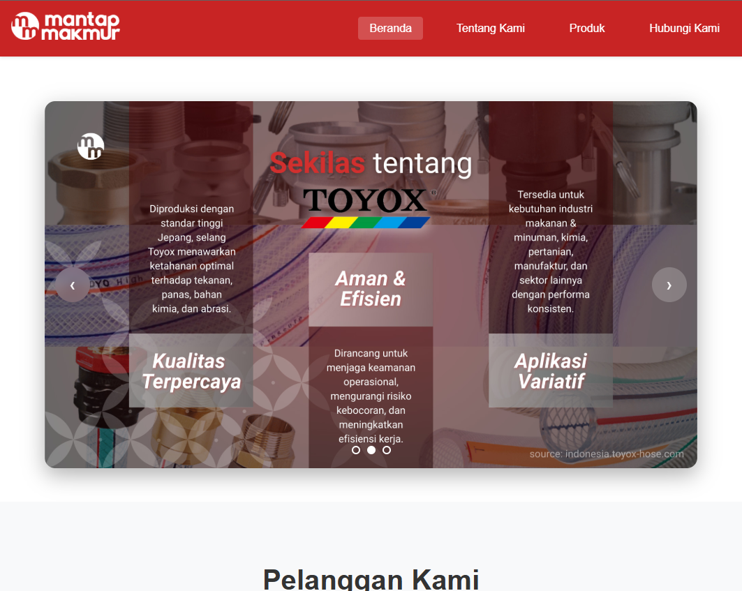 Mantap Makmur project screenshot